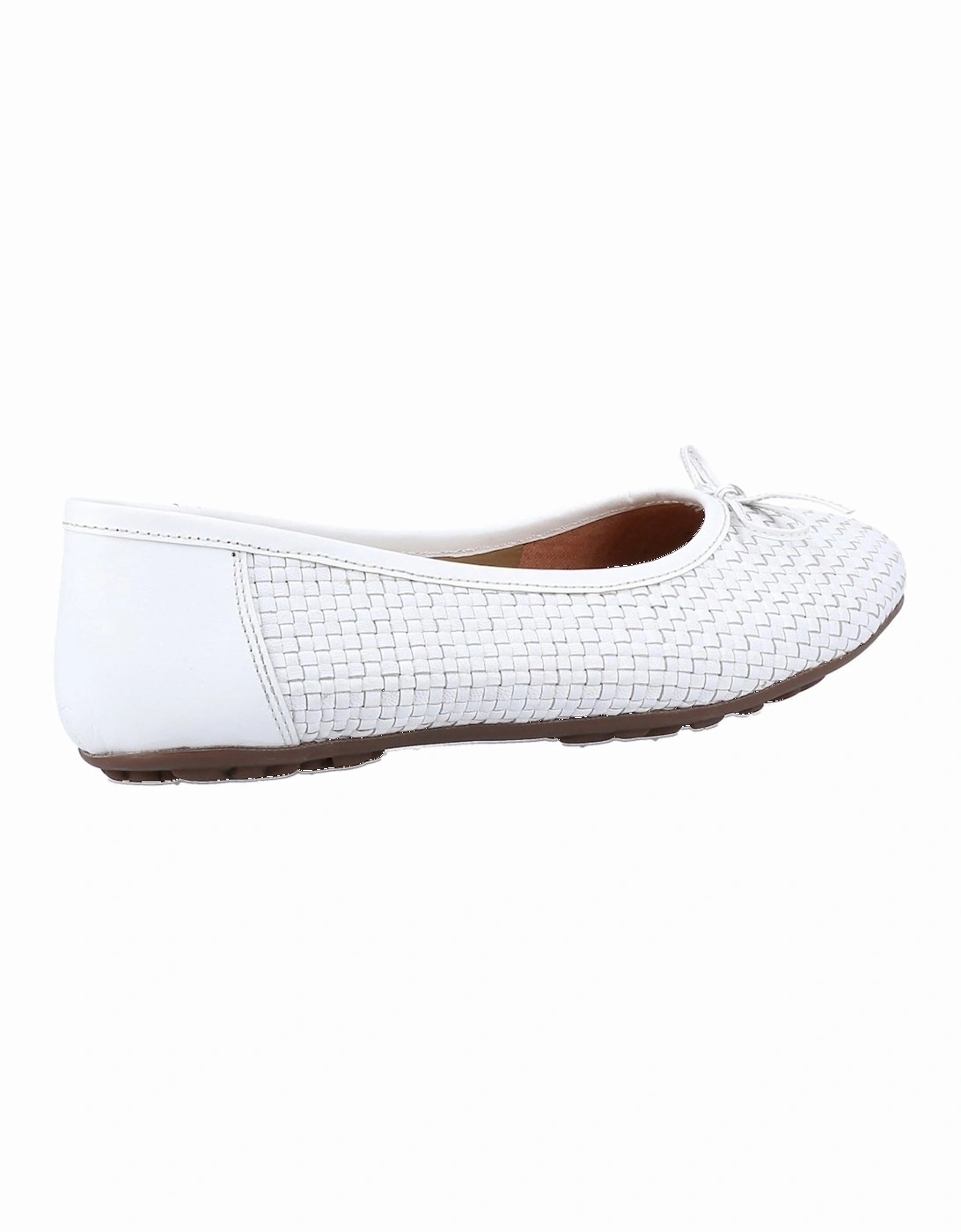 Janelle Woven Womens Ballerina Pumps