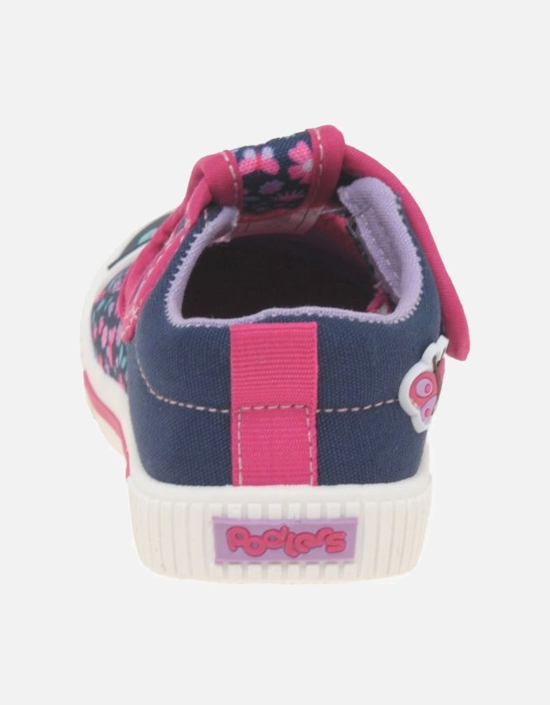 Millie T-Bar Girls Infant Canvas Shoes