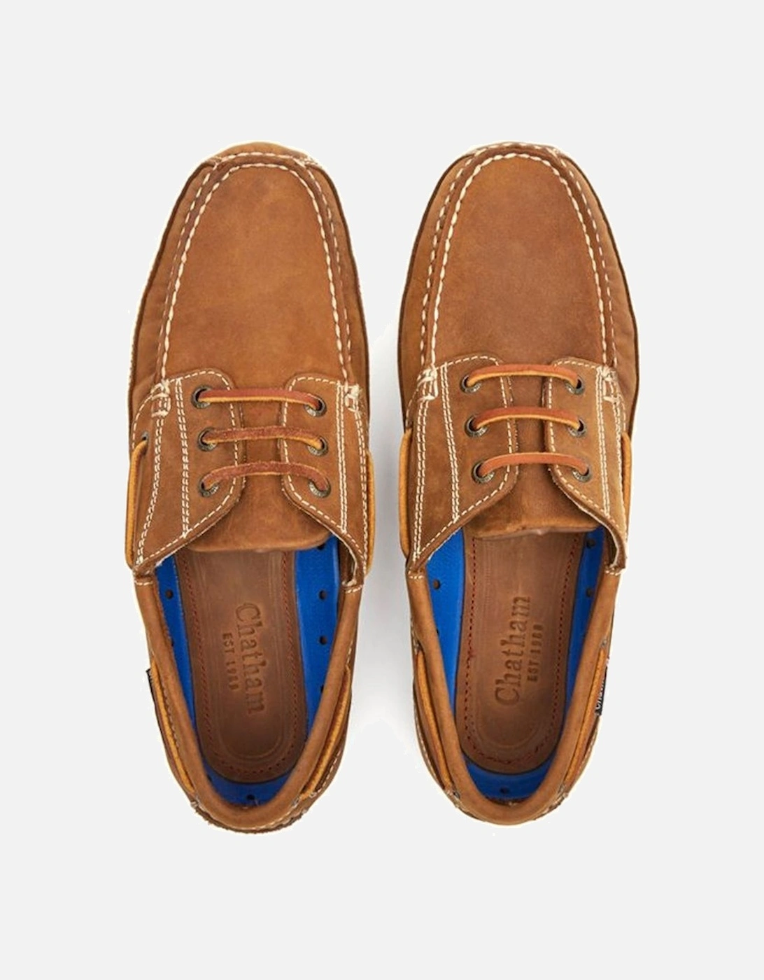 Rockwell Mens Wide Fit Boat Shoes