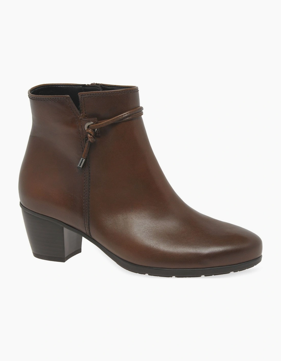 Gabor Women's Ela Womens Ankle Boots - Brown - Size: 8