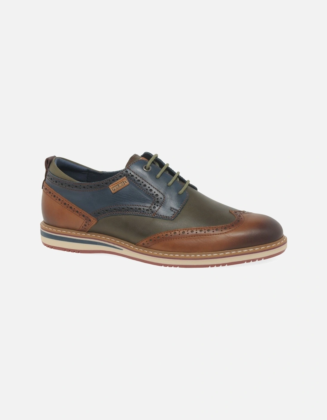 Avila Mens Wing Tip Brogues, 8 of 7