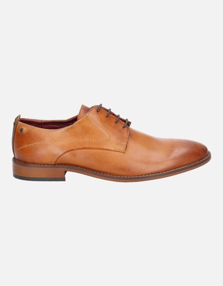 Script Washed Mens Derby Shoes