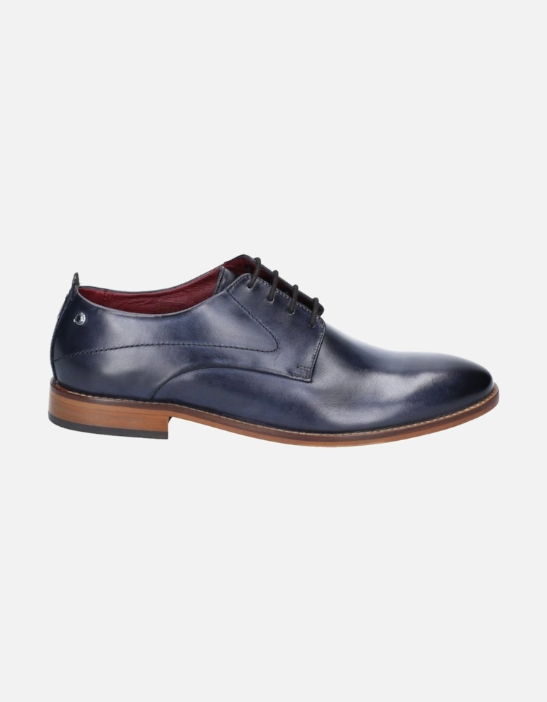 Script Washed Mens Derby Shoes