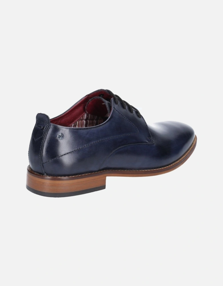 Script Washed Mens Derby Shoes