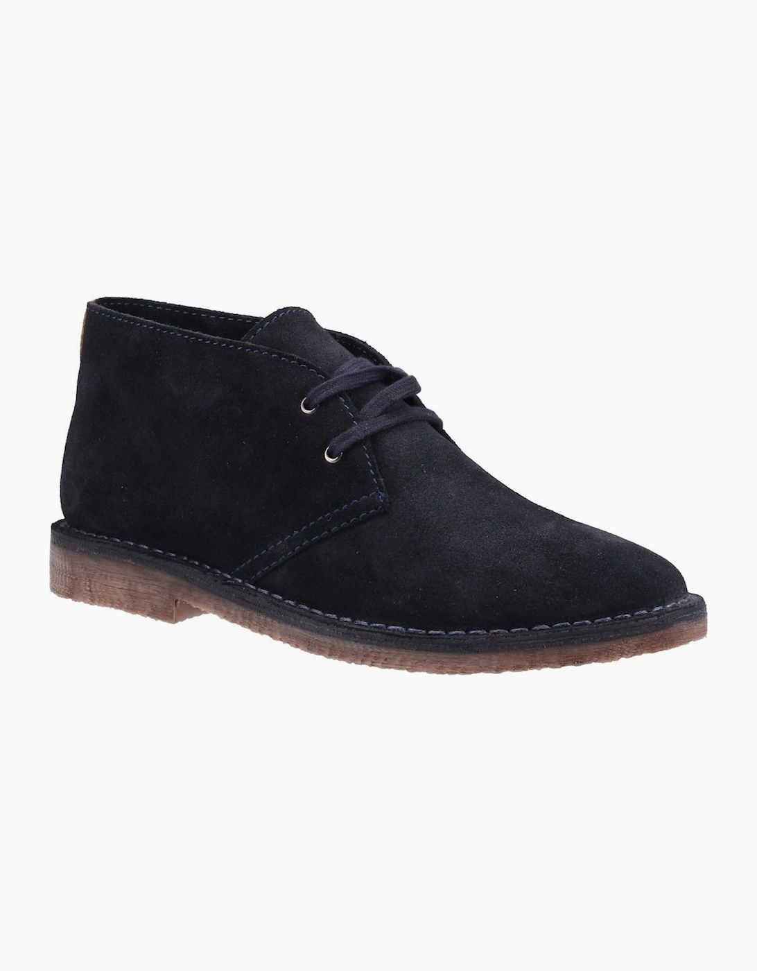 Hush Puppies Men's Navy Samuel Desert Boots - Size: 11