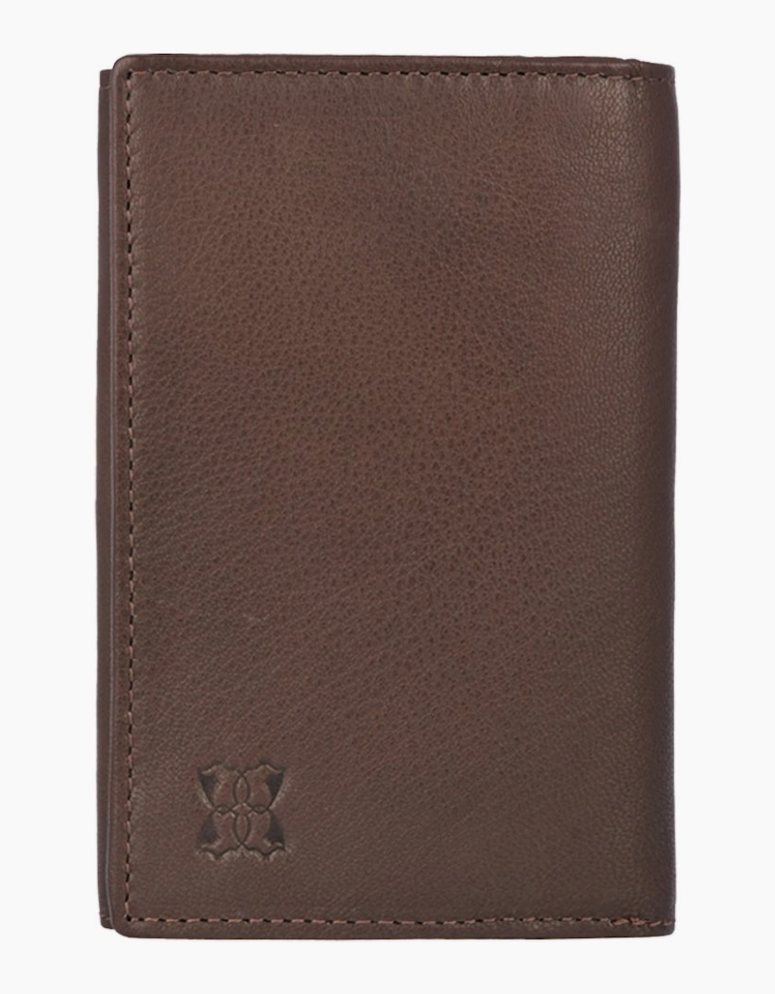 Bowston Leather Tri-Fold Wallet - Brown - Size: ONE size