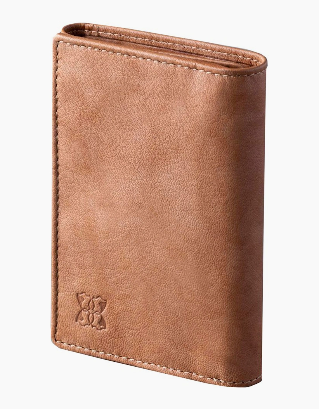 Bowston Leather Tri-Fold Wallet - Brown - Size: ONE size