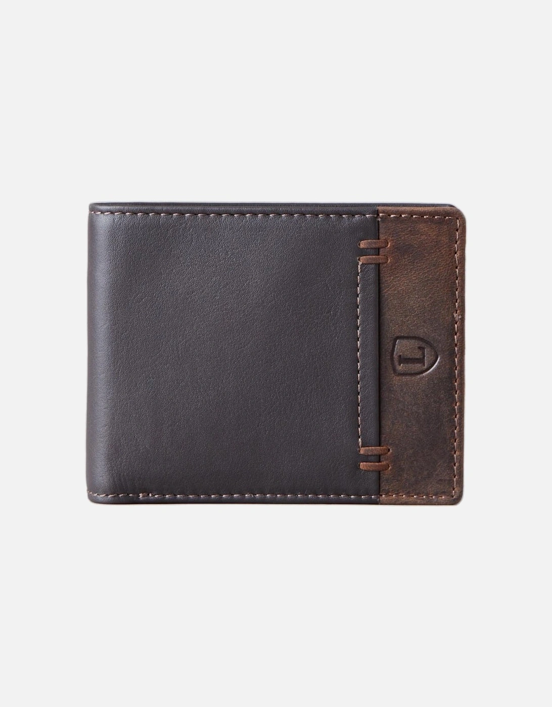 Stitch Leather Bi-Fold Wallet, 6 of 5