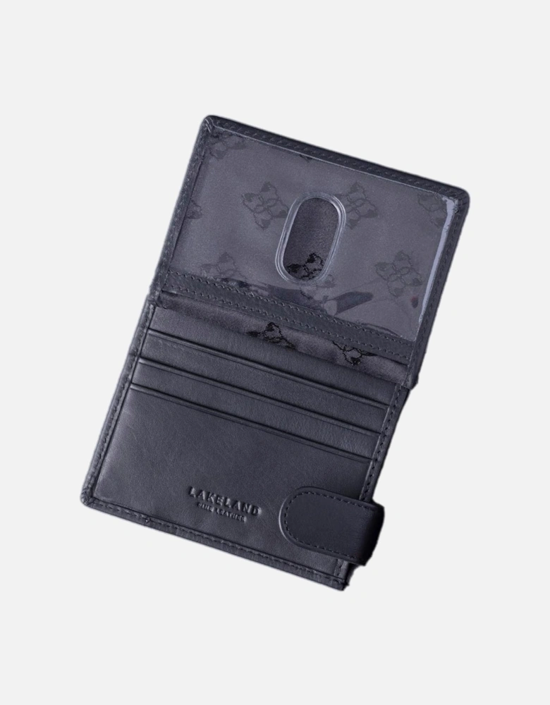 Stitch Leather Bi-Fold Wallet