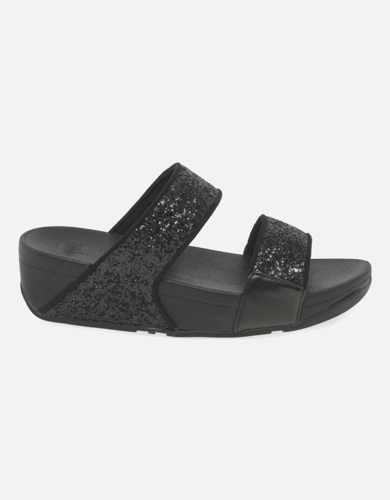 Lulu Glitter Slide Womens Sandals