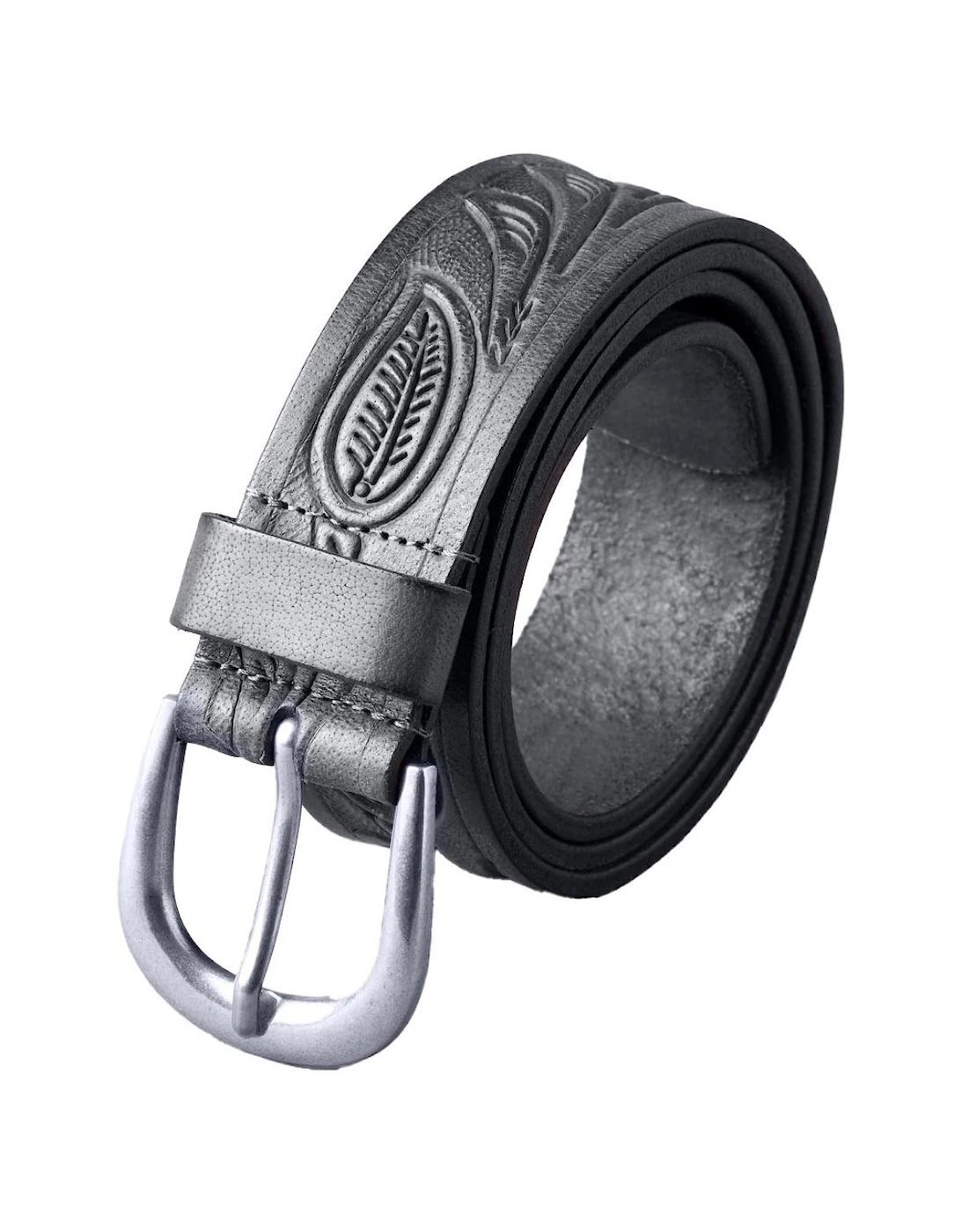 Embossed Leather Belt