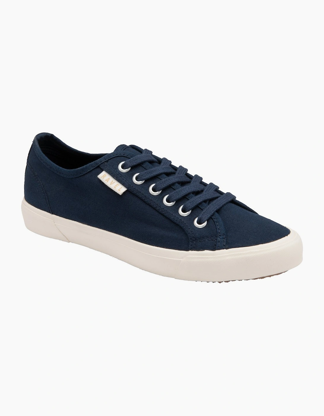 Ravel Women's Sulby Womens Canvas Trainers - Navy - Size: 7