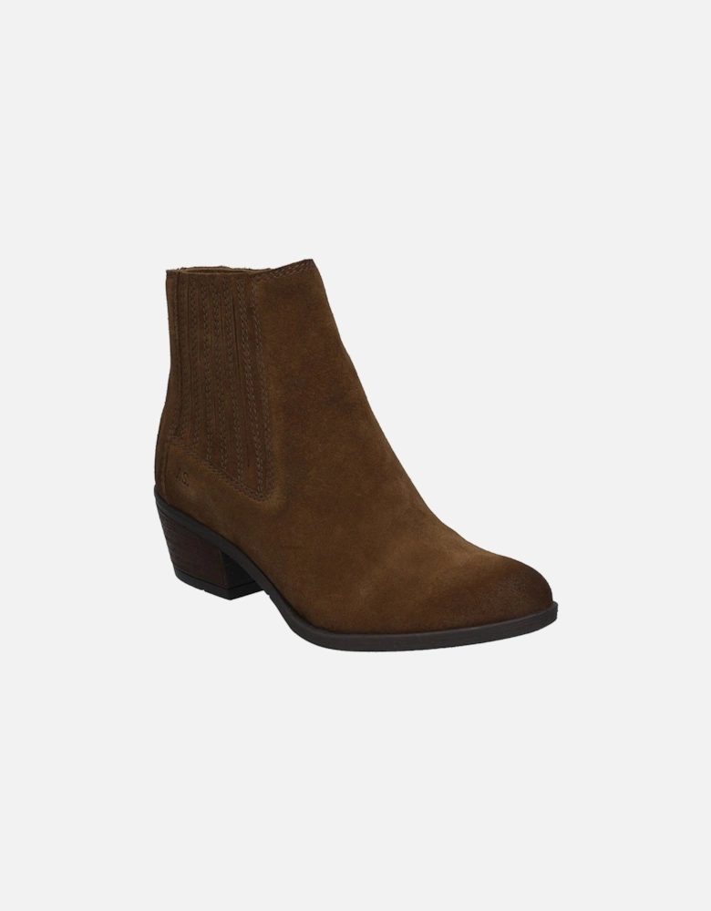 Daphne 44 Womens Western Inspired Ankle Boots