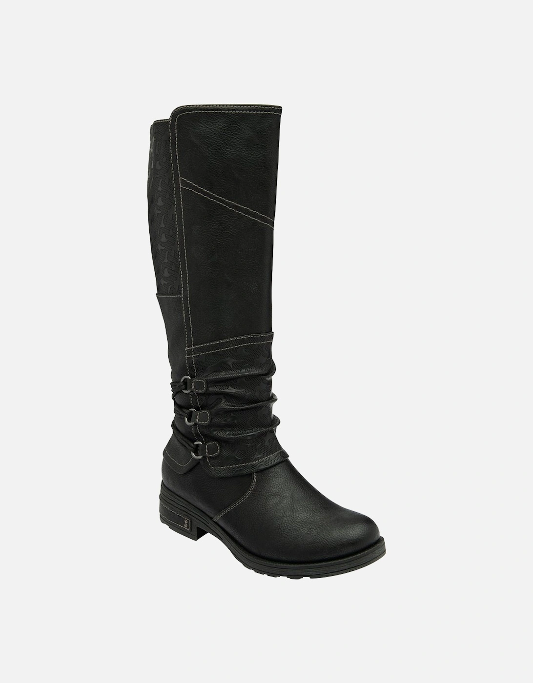 Kenza Womens Knee High Boots, 5 of 4