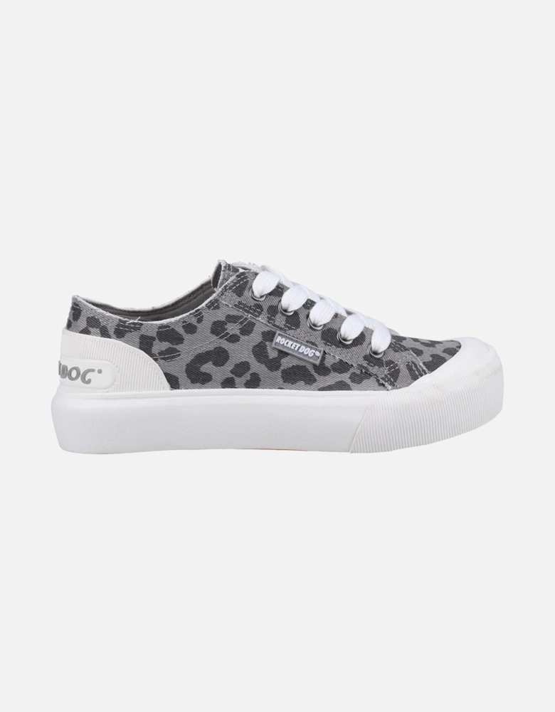 Jazzin Plus Ames Womens Canvas Trainers