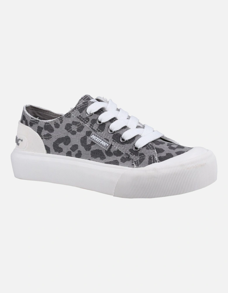 Jazzin Plus Ames Womens Canvas Trainers