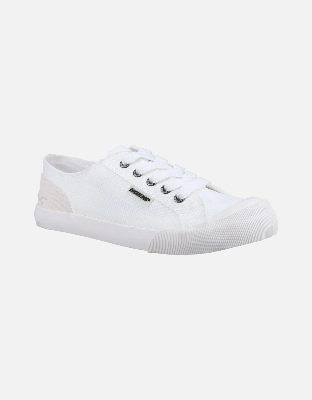 Jazzin 12A Womens Canvas Trainers, 5 of 4