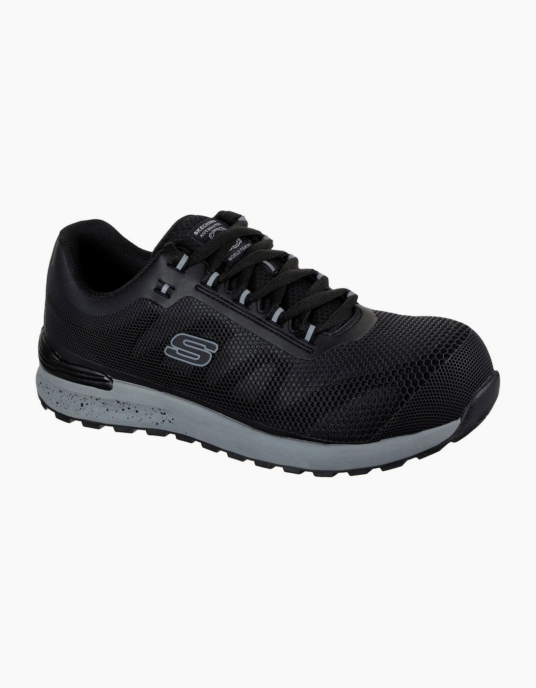 Skechers Skechers Men's Bulklin Bragoo Safety Trainer - Black