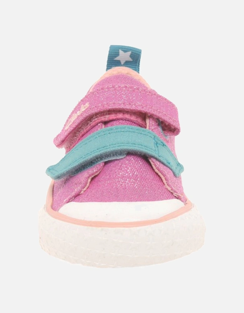 Foxing Play T Girls Infant Canvas Trainers