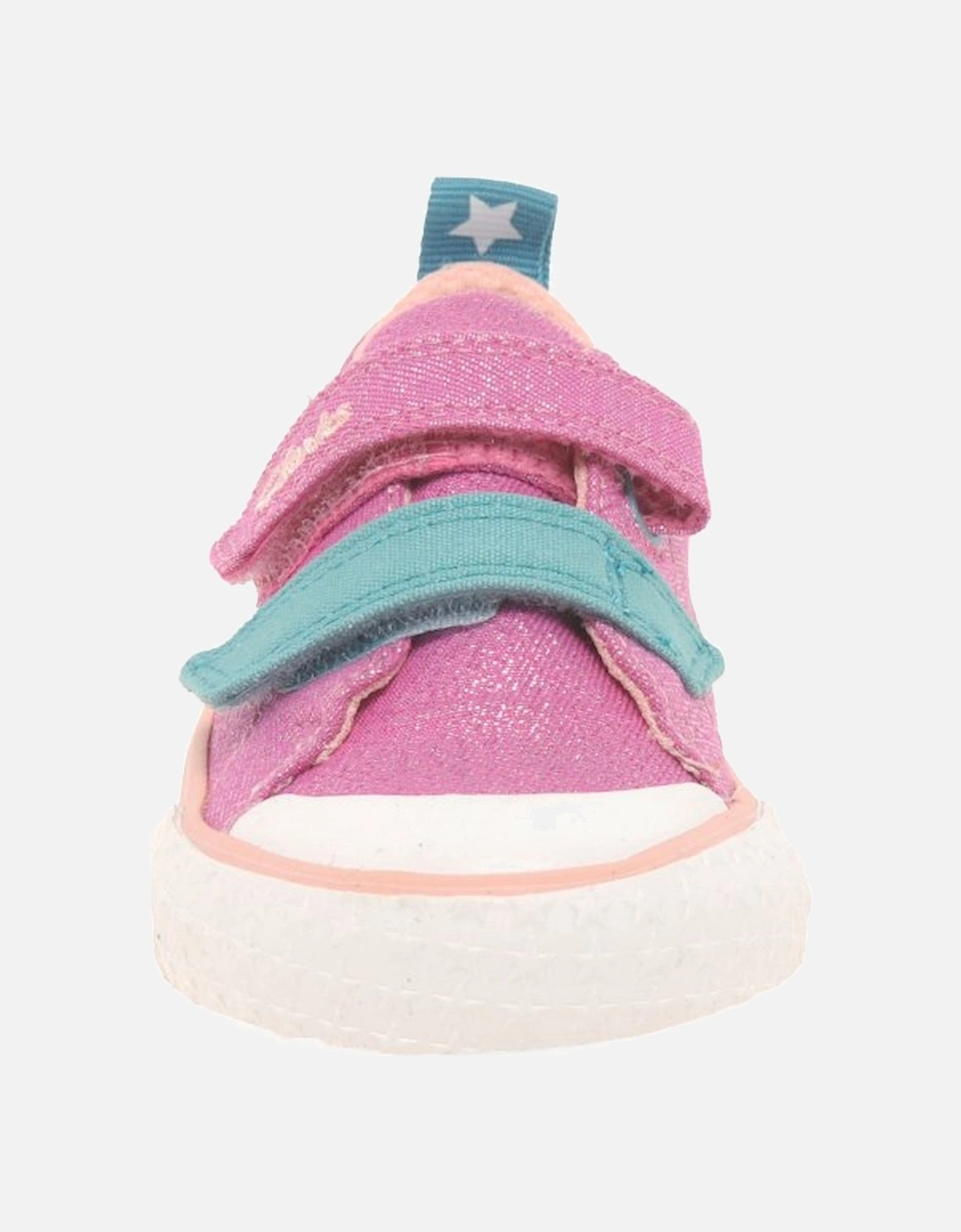 Foxing Play T Girls Infant Canvas Trainers