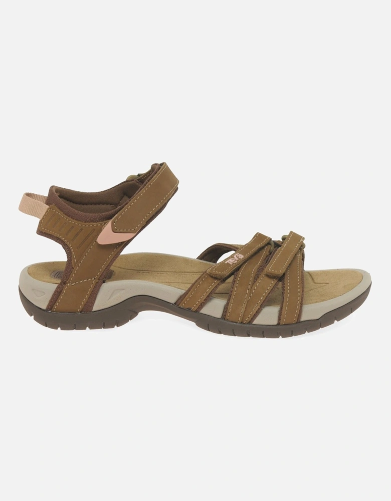 Tirra Leather Womens Riptape Sandals