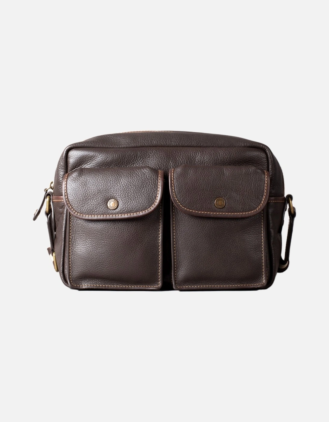 Kelsick Leather Messenger Bag, 6 of 5