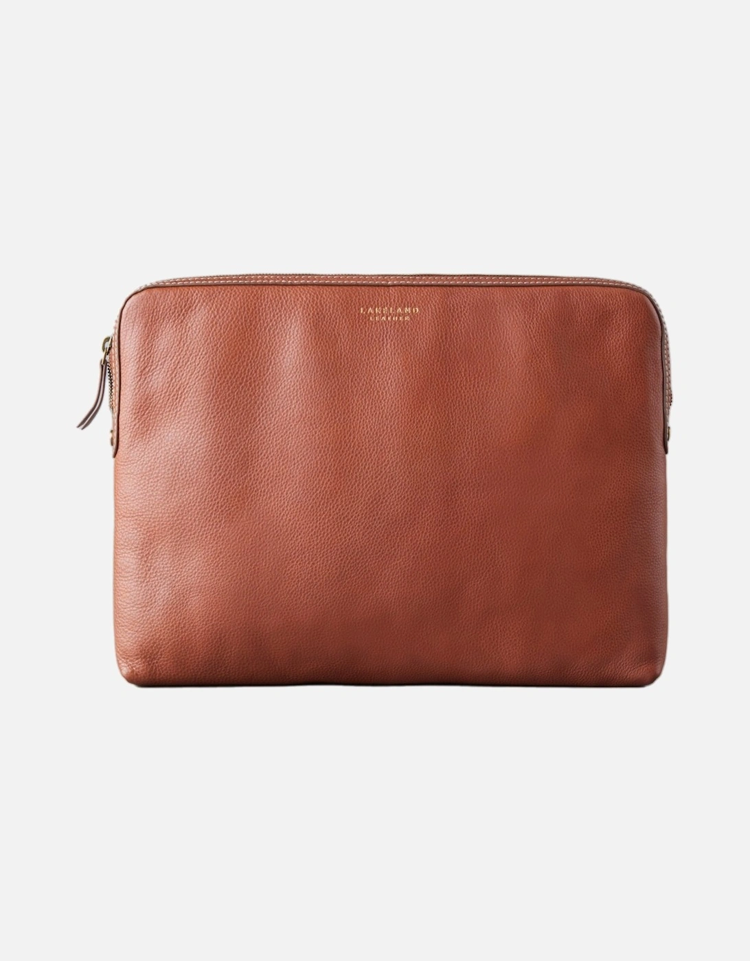 Torver Leather Laptop Sleeve, 5 of 4