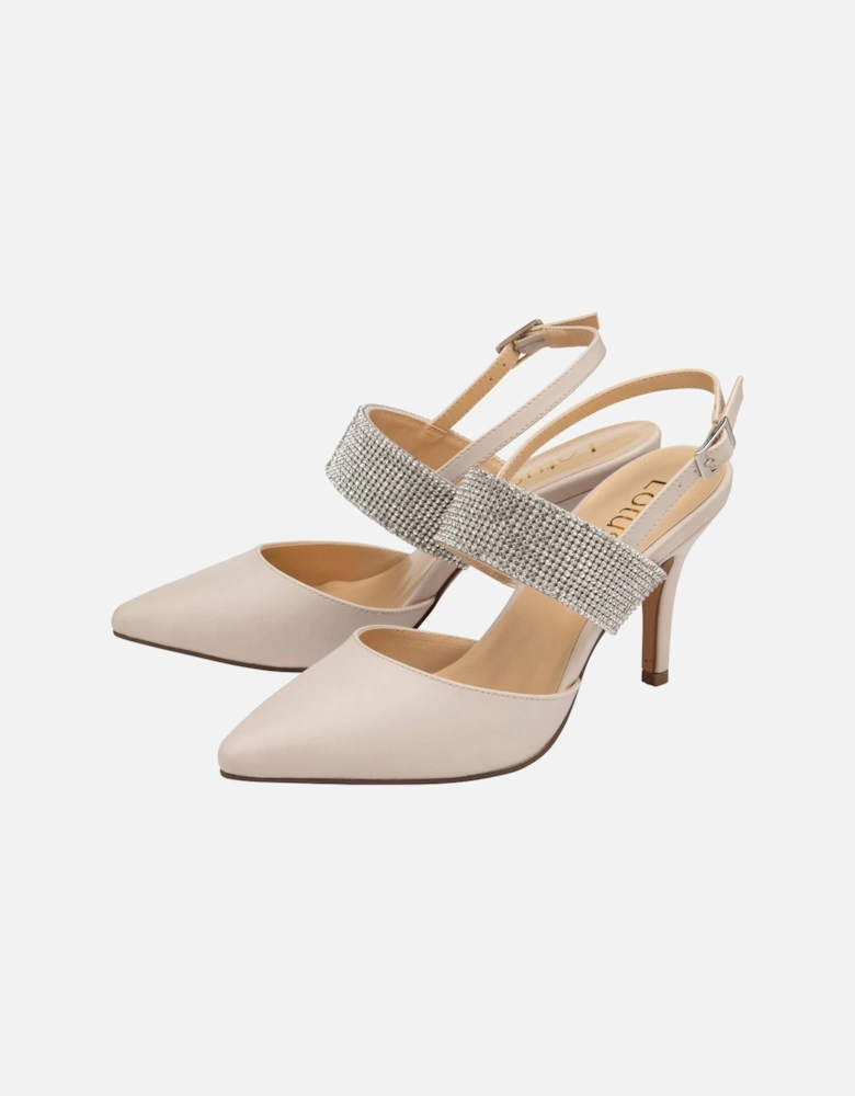 Violette Womens Slingback Court Shoes