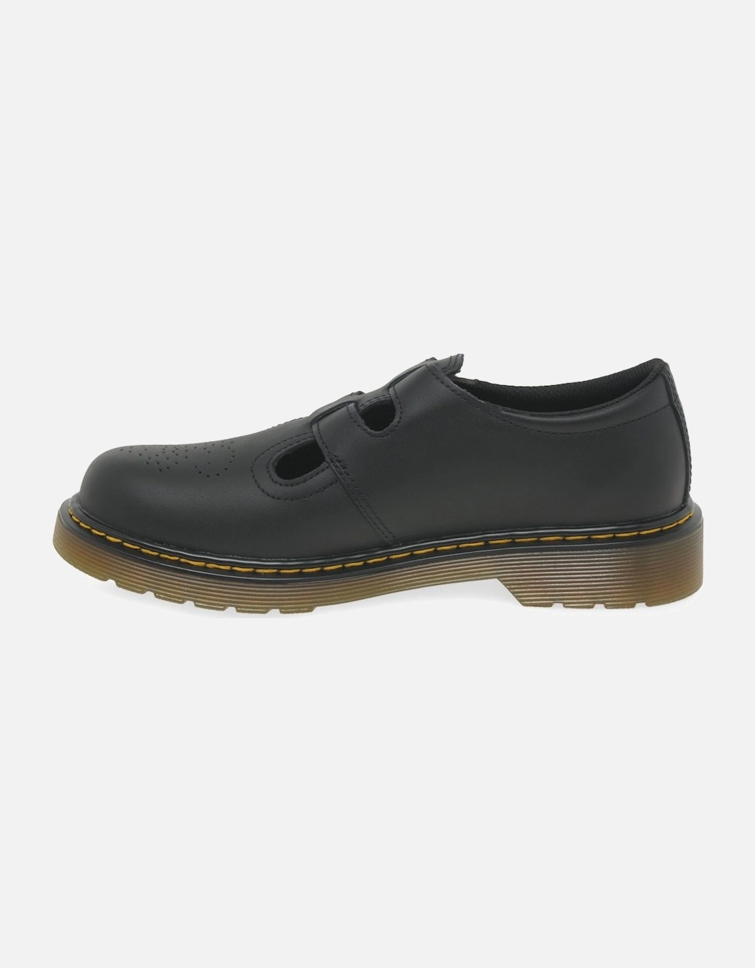 8065 Buckle Girls Senior School Shoes