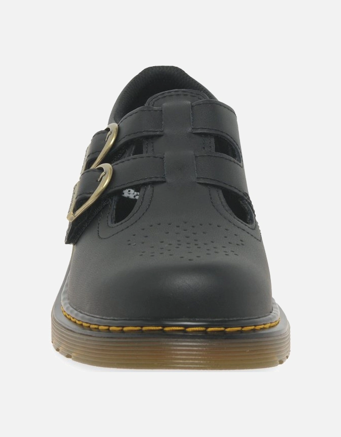 8065 Buckle Girls Senior School Shoes