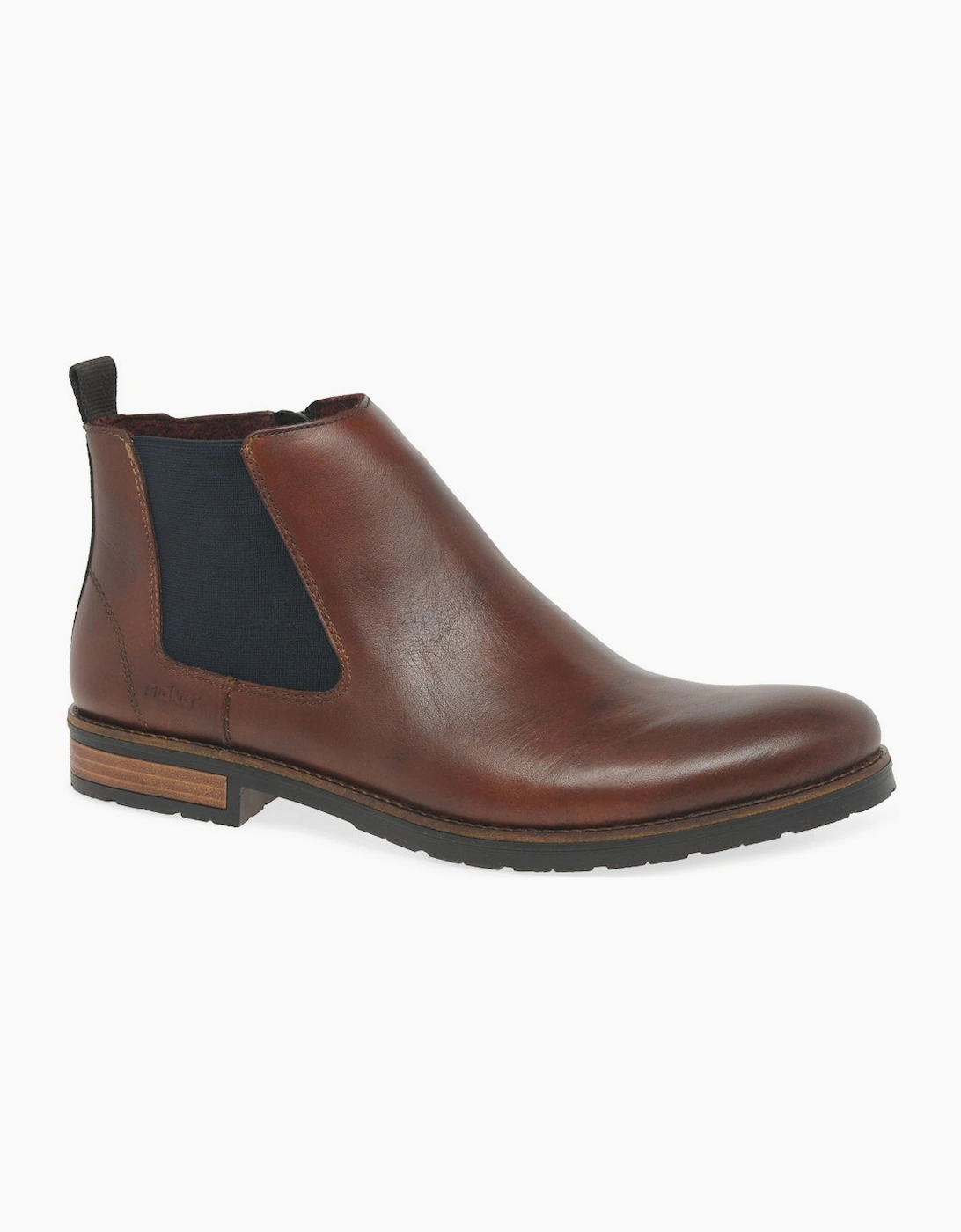 Rieker Men's Weston Mens Chelsea Boots - Brown - Size: 9.5