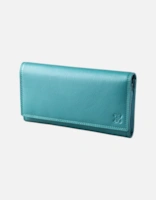 Teal Green Leather