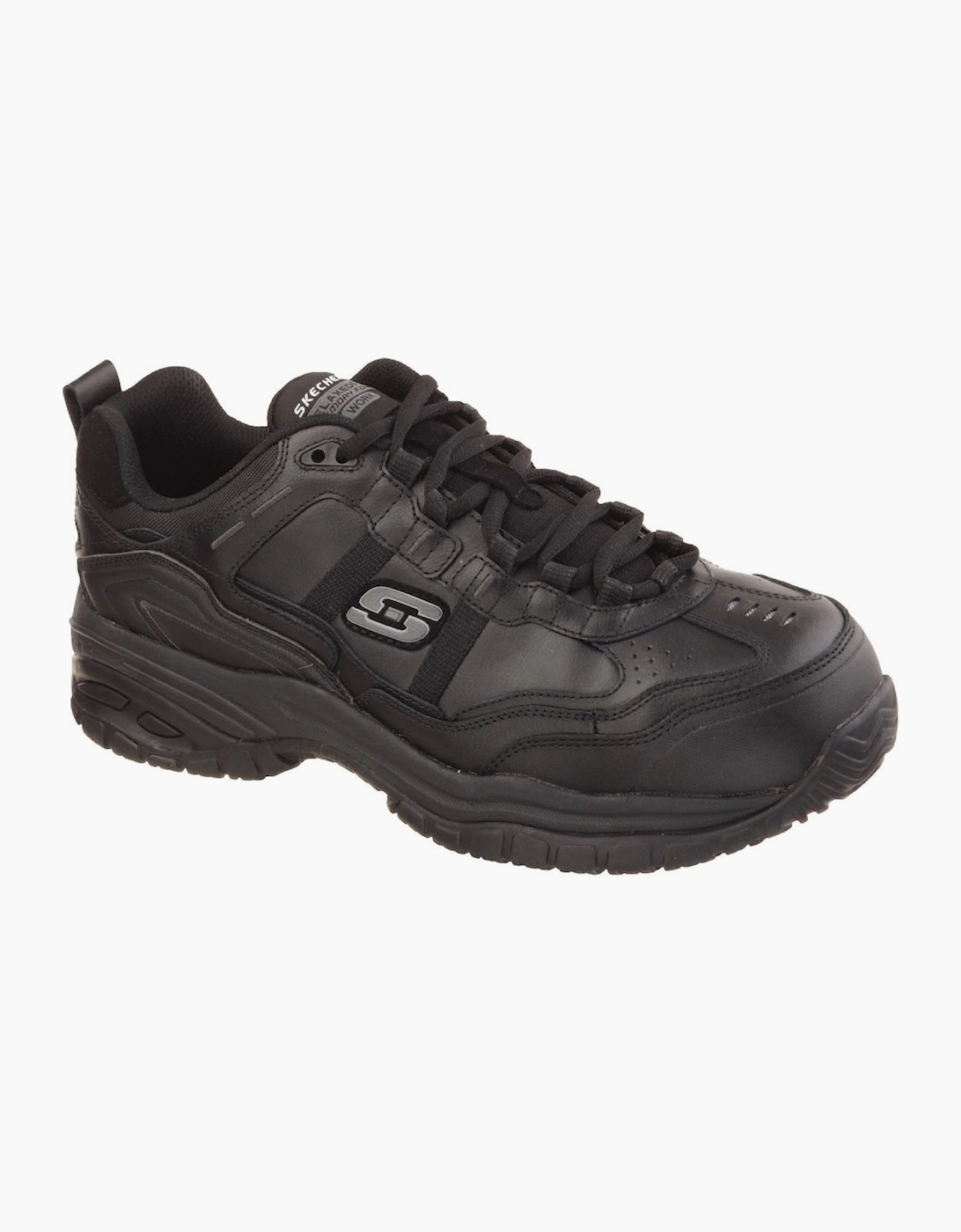 Skechers Men's Soft Stride Grinnell Safety Mens Shoes - Black - Size: 13