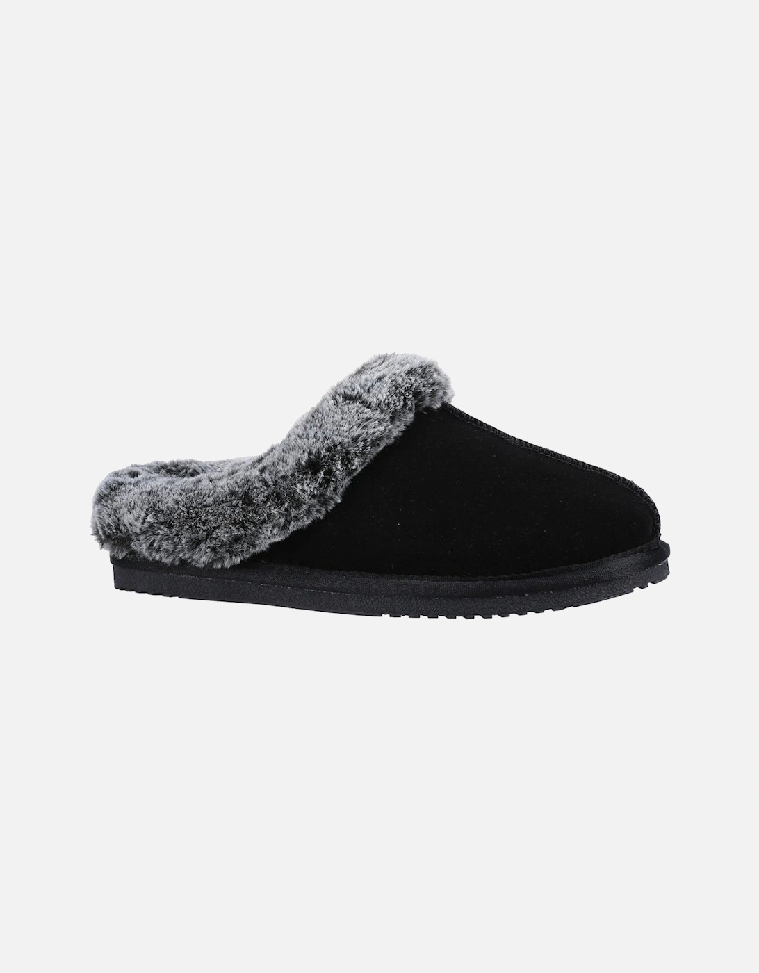Hush Puppies Women's Black Amara Suede Slippers Uk Size 8 - Image 8