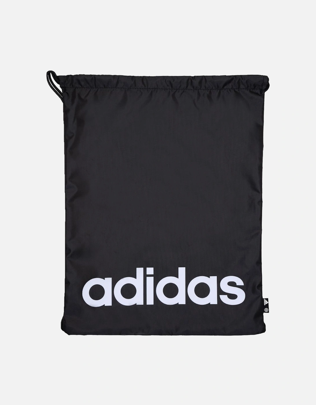 Adidas Linear Kids School Gym Sack - Black White Tex - Size: ONE size
