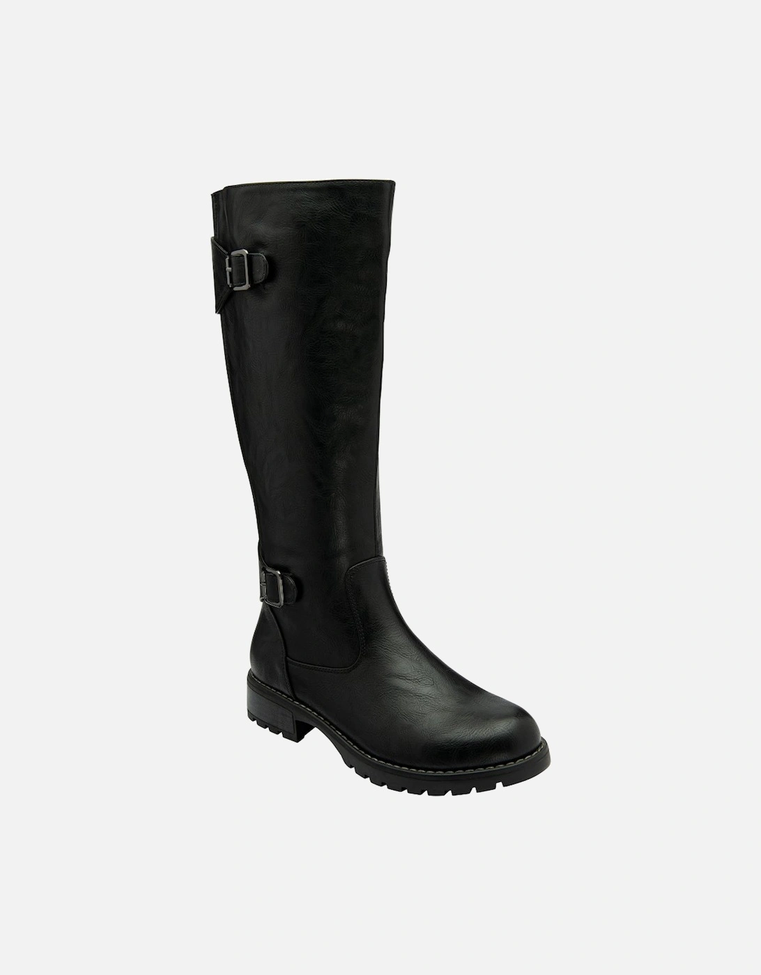 Lotus Women's Black Brandi Knee High Boots - : Size 8