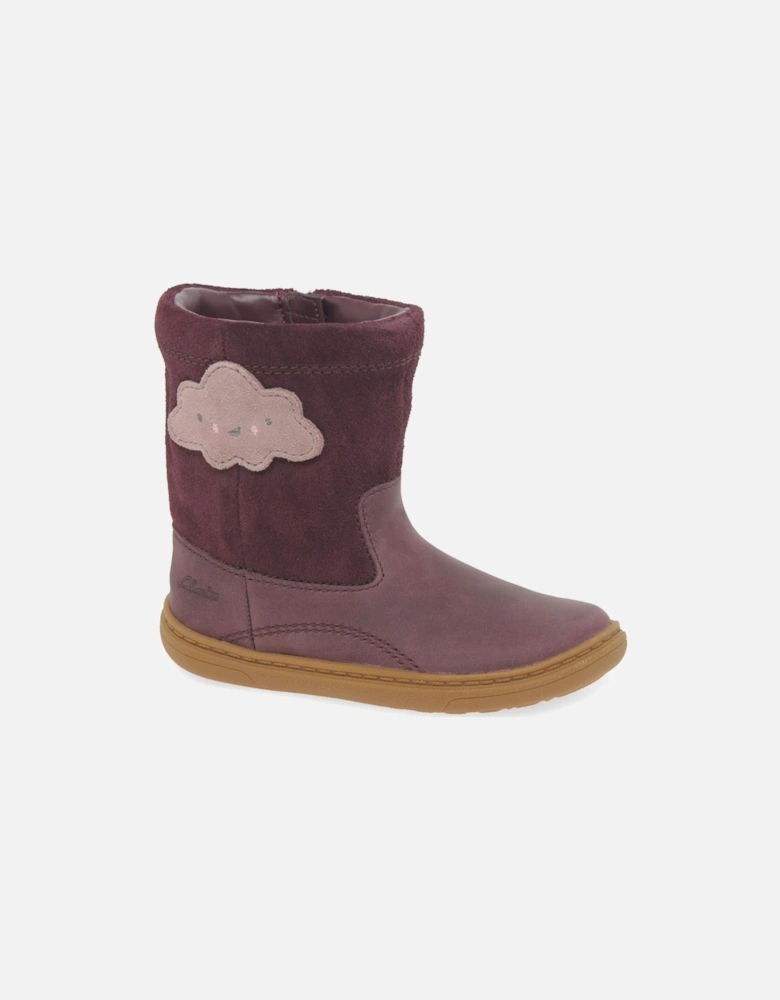 Flash Cloudy T Girls First Boots