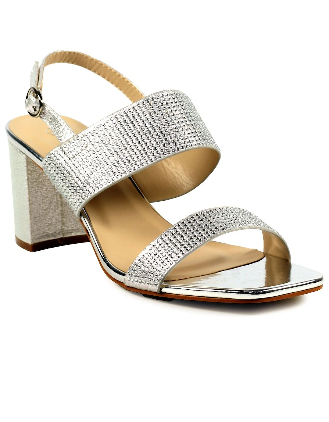 Collins Womens Heeled Sandals, 2 of 1