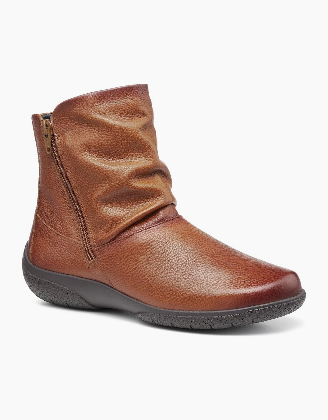 Hotter Women's Brown Whisper Ankle Boots - Size: 3.5