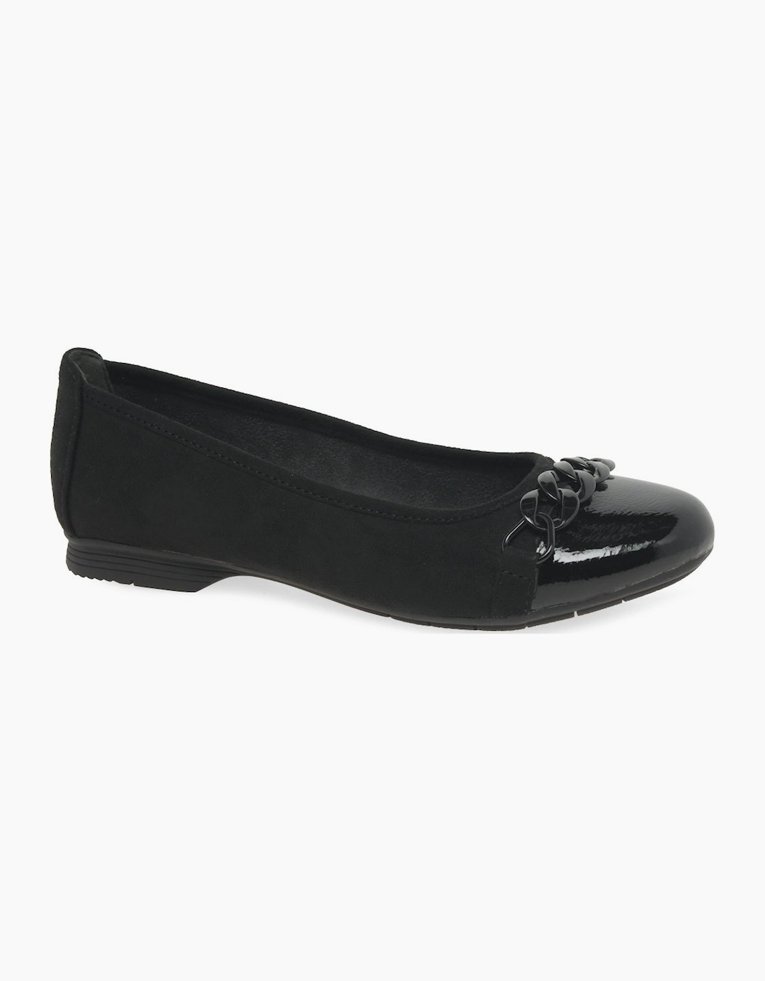 Softline Women's Anju II Womens Ballet Pumps - Black - Size: 6.5