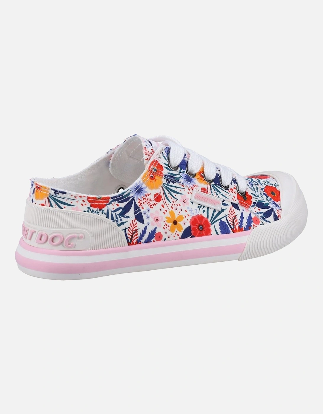 Jazzin Malden Floral Womens Canvas Trainers