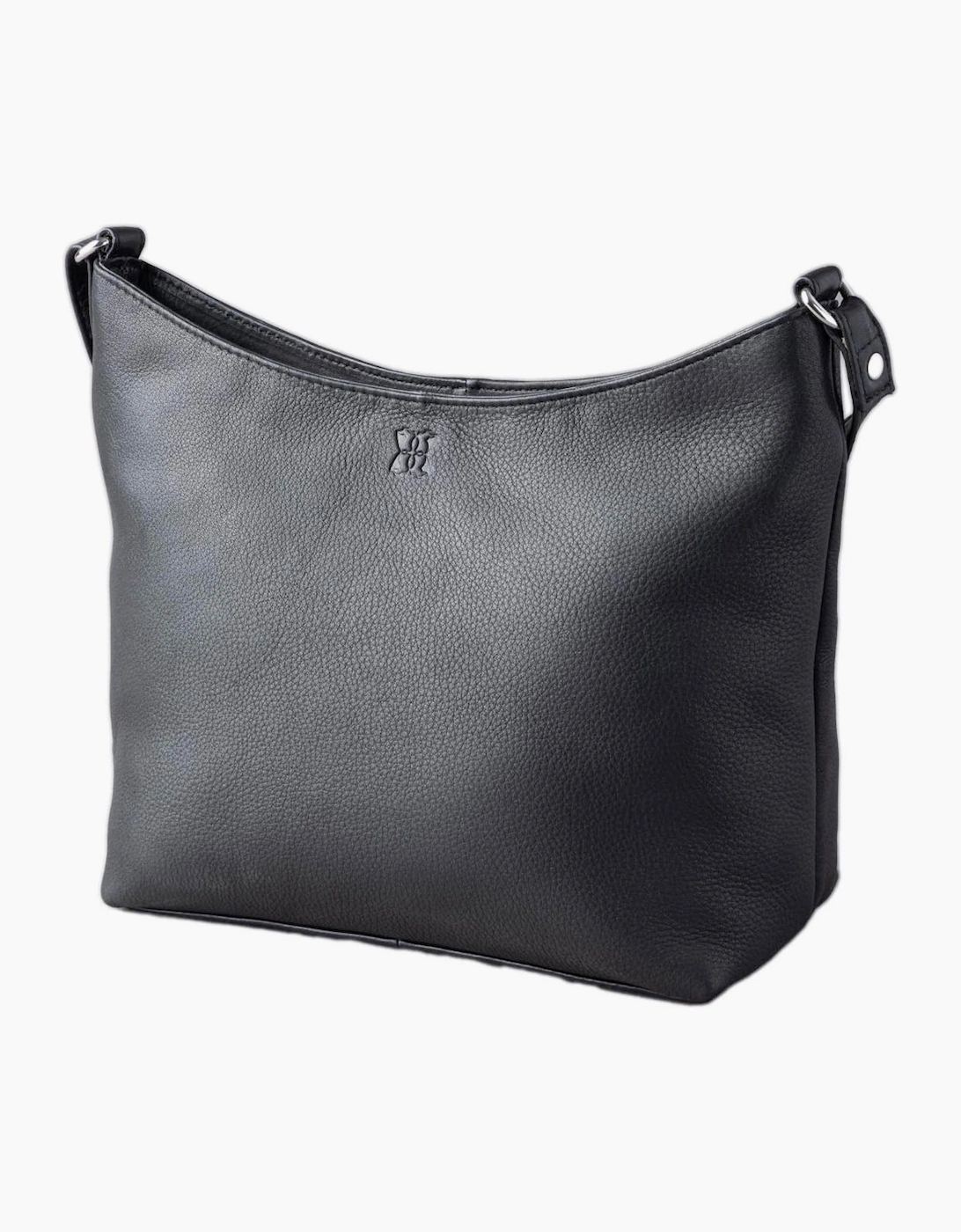 Women's Grasmere Leather Crossbody Bag - Black - Size: ONE size