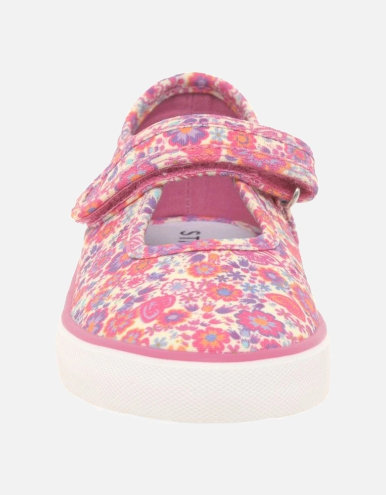 Busy Lizzie Girls Infant Canvas Shoes