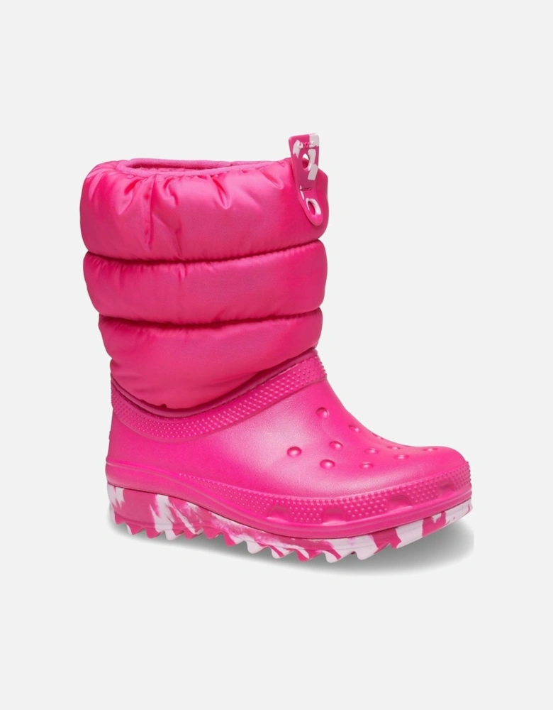 Classic Neo Puff Girls Winter Boots