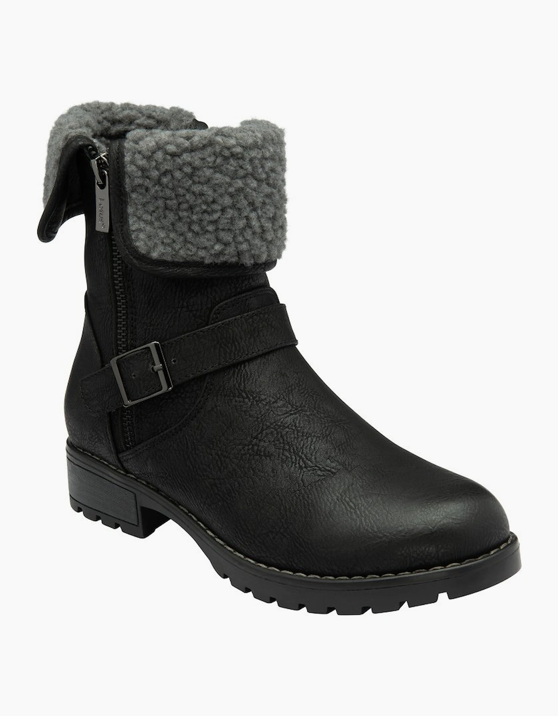 Lotus Women's Misha Womens Ankle Boots - Black - Size: 5