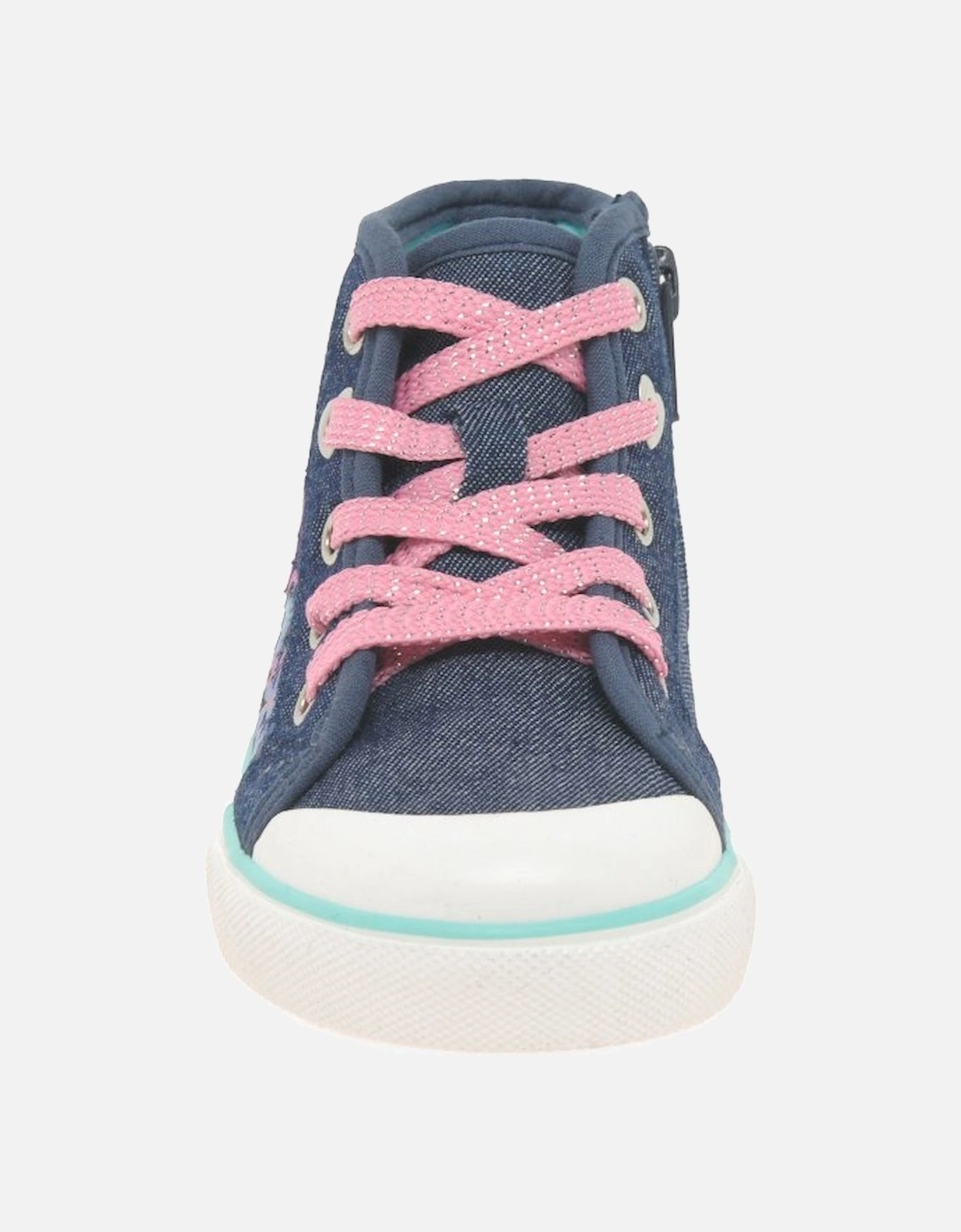 Secret Girls High Top Canvas Boots