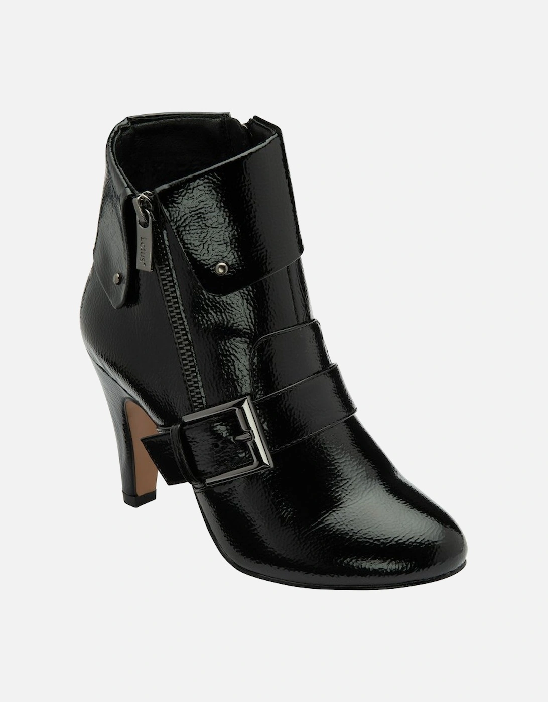 Lotus Women's Nanci Womens Ankle Boots - Black - Size: 7