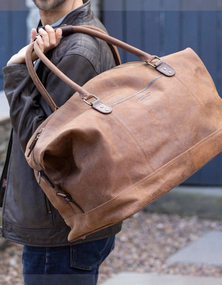 Hawksdale Leather Holdall