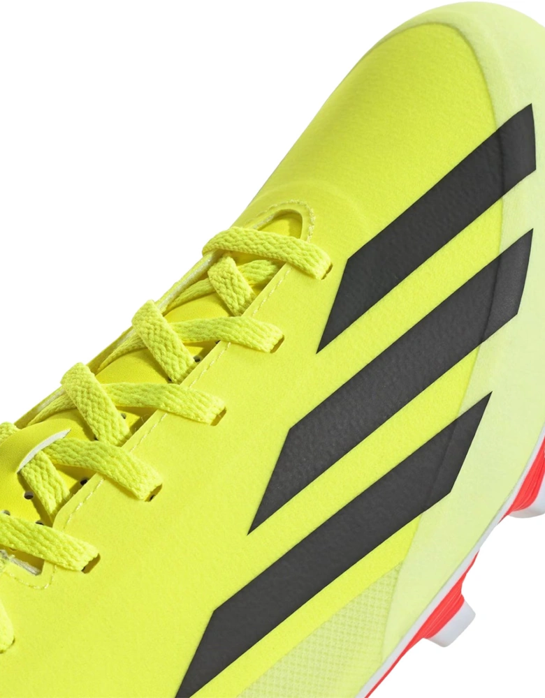 Mens X CrazyFast Club FxG Football Boots (Yellow)