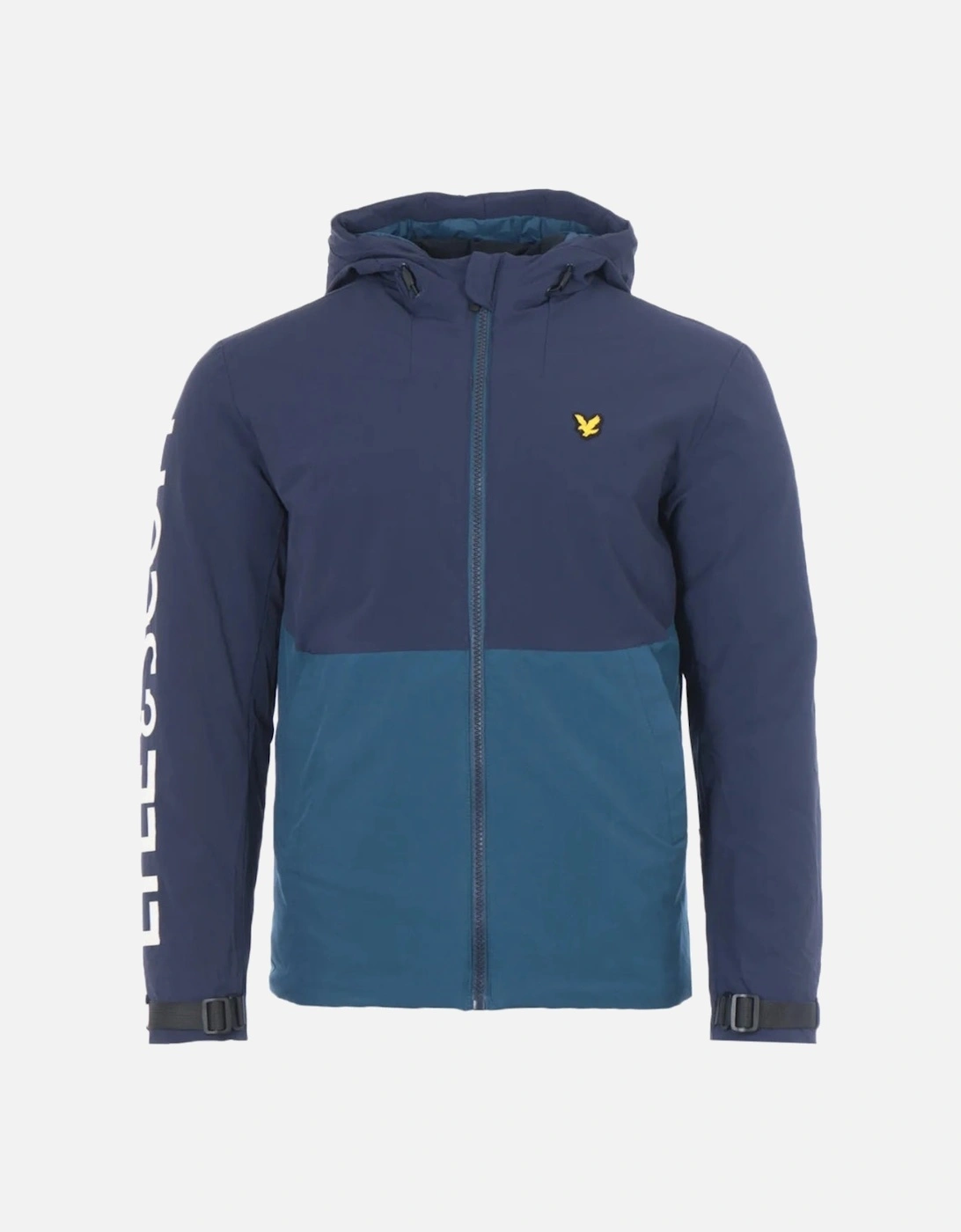 Lyle & Scott Logo Insulated Navy Jacket, 4 of 3